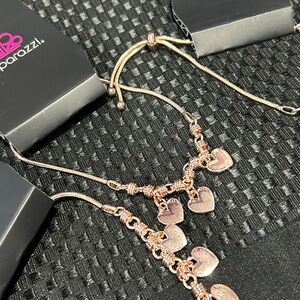 Paparazzi Rose Gold Heart Bracelets